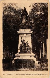 CPA MELUN - Monument des Enfants de SEINE et MARNE (472115)