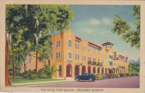 Florida Orlando Fort Gatlin Hotel 1943