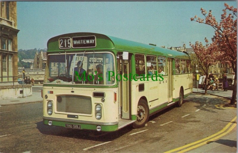 Road Transport Postcard - Bristol Omnibus Company, Bath Service Bus Ref.SW9673