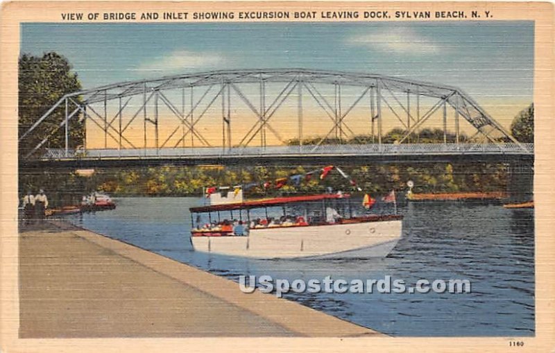 Bridge, Excursion Boat - Sylvan Beach, New York