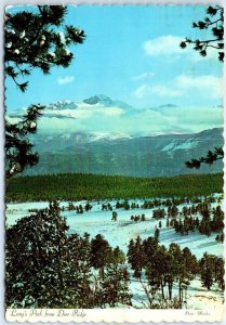 Postcard - Long's Peak from Deer Ridge, Rocky Mountain National Park - Colorado