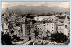 Morelos Mexico Postcard Panoramic Temple Order of Cuernavaca c1950's RPPC Photo