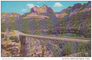 Arizona Oak Creek Canyon Midgley Bridge