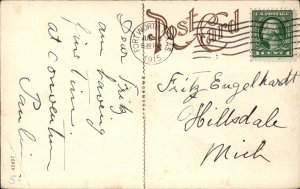 Fort Worth Texas TX Caf� Westbrook Hotel 1900s-20s Vintage Postcard