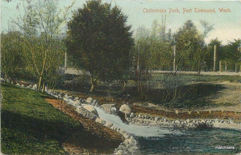 1909 Chetzemoka Park Townsend Washington Hill Sons postcard 145