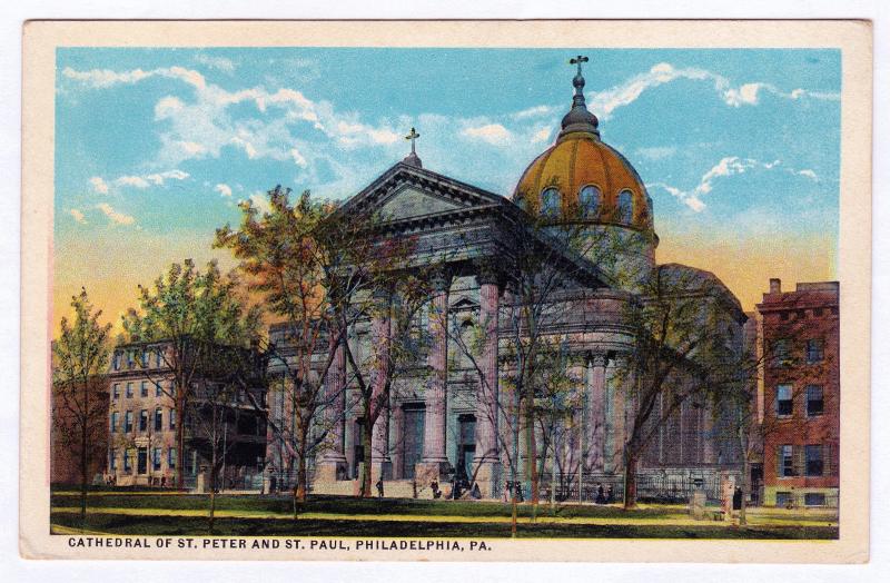 1915-30 Cathedral of St. Peter Saint Paul 18th/Race/Vine Philadelphia PA Church