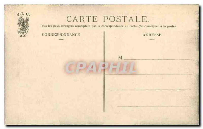 Old Postcard Paris Jardin du Grand Palais