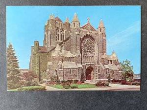 Cathedral Of The Blessed Sacrament Greenburg PA Chrome Postcard H1203082907