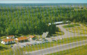 Canada Aerial View French River Trading Post & Motel French River Ontario