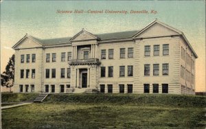 Danville KY Kentucky Science Hall Central University c1910 Postcard