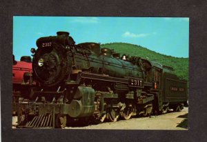 VT Canadian Pacific Railroad Train Engine Locomotive 2317 Bellows Falls Vermont