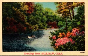 Oklahoma Greetings From Sallisaw