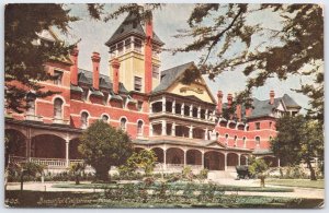 Vintage Postcard Old Santa Rita Hotel Paso Robles California 1915