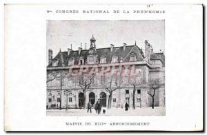 Old Postcard National Congress of Prud'homme Marie Homie XIII of me Arrondiss...