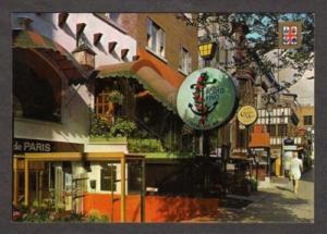 MONTREAL Quebec Porto Fino Restaurant Postcard CANADA