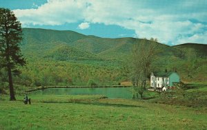 Postcard Hogback Mountain Highest Peak Blue Ridge Mountain Shenandoah Nat'l Park