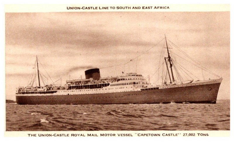 Capetown Castle , Union-Castle line