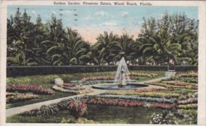 Florida Miami Sunken Garden Firestone Estate 1929