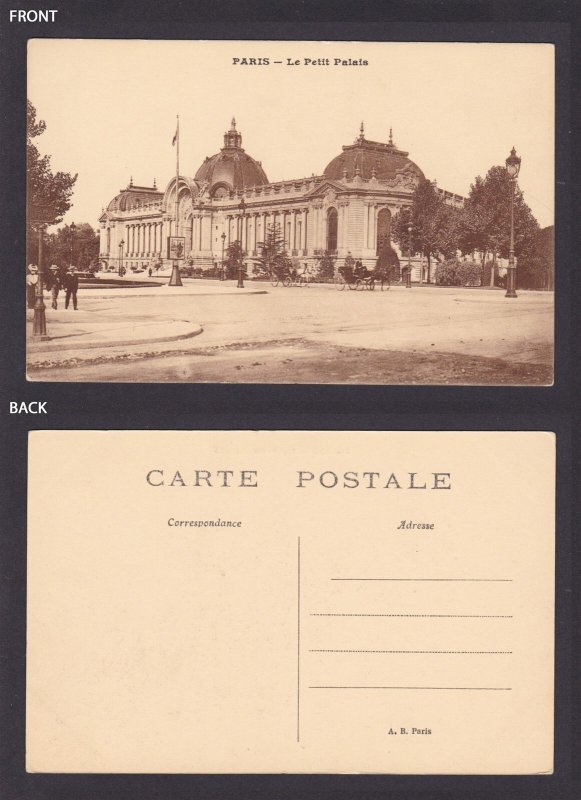 FRANCE, Postcard, Paris, The Petit Palais
