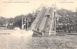 Bradford England Lister Park Bradford Exhibition Water Chute Postcard AA44560