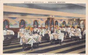 Montana Missoula Cafe Montmartre Interior Hotel Missoula Curteich sk2049