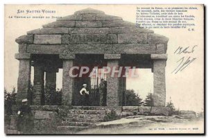 Old Postcard The Temple Summit Donon