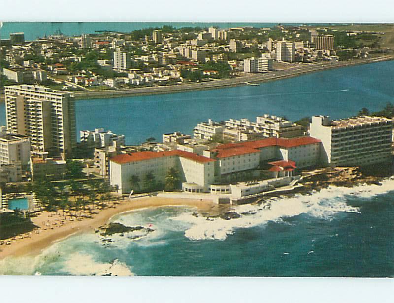 Unused 1950's CONDADO BEACH HOTEL San Juan Puerto Rico PR Q5356@