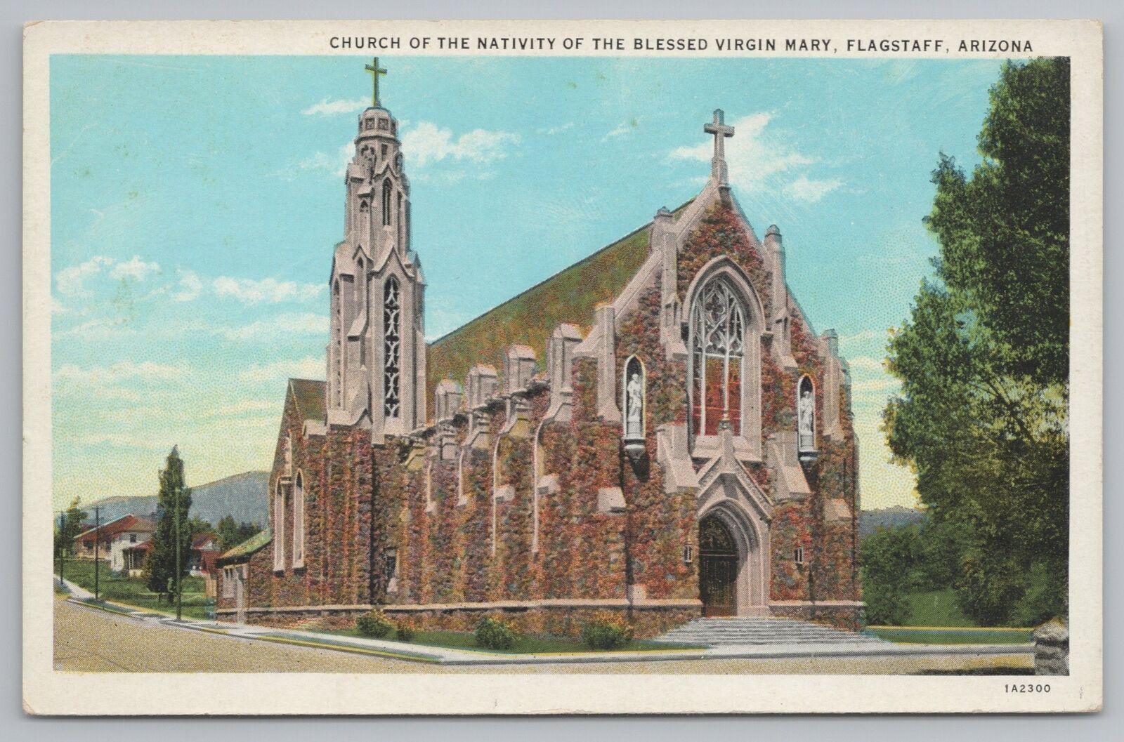 Flagstaff ArizonaChurch Of The Nativity Of Blessed Virgin MaryVintage