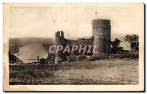 Old Postcard Vienna on the Rhone (Isere) Ruins of the ancient fortress of the...