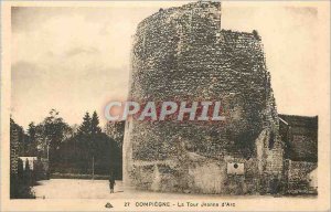 Old Postcard Compiegne Tour Jeanne d'Arc