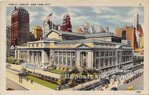 Public Library - New York City s, New York NY  