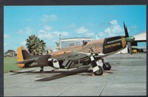 Military Aviation Postcard - North American P.5 ID Mustang Fighter Plane  A5971