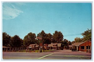 c1950's Pinecrest Motor Lodge Roadside Pocatello Idaho ID Vintage Postcard