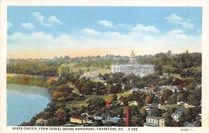 State Capitol from Daniel Boone Monument Frankfort KY