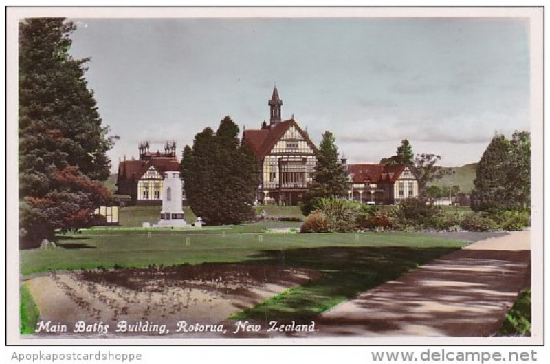 Main Baths Building Rotorua New Zealand Photo