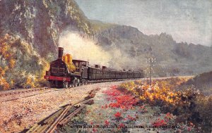 France Chemin de Fer d'Orleans Steam Train Railway postcard C325