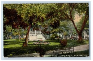 1900-10 Robinson Park Albuquerque New Mexico Vintage Postcard F28E