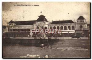 Old Postcard Malo Les Bains Casino