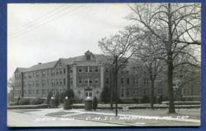 Warrensburg Central Missouri State College Yeater Hall Real Photo Postcard