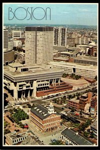 Massachusetts Boston Aerial View