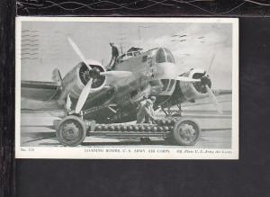 Loading Bombs,US Army Air Corp Postcard 
