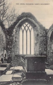 KILLARNEY IRELAND~MUCKROSS ABBEY-THE CHOIR~PHOTO POSTCARD