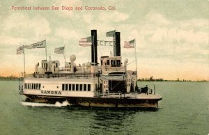 CA - Ferry Boat Ramona between San Diego and Coronado
