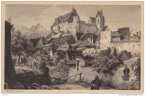 FUSSEN, Bavaria, Germany, 1900-1910's; Fussen A. Lech