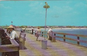 Florida Jacksonville Beach Fishing From New Fishing Pier 1967