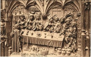 CPA La Cathédrale AMIENS Stalles du Choeur (18091)