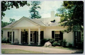 Vtg Warm Springs Georgia GA Little White House 1960s View Postcard