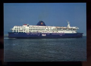 FE3038 - P&O Ferry - Pride of Dover , built 1987 - postcard