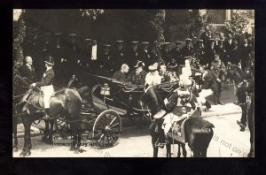 ROY108 - King Edward VII to open Royal Edward Dock , Avonmouth - postcard