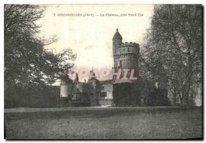 Old Postcard Grossouvre Chateau North East Coast